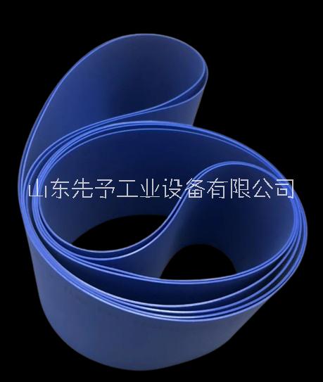 西格林食品級(jí)傳送帶 藍(lán)色PU傳送帶果蔬糖果輸送帶 包裝金檢機(jī)皮帶