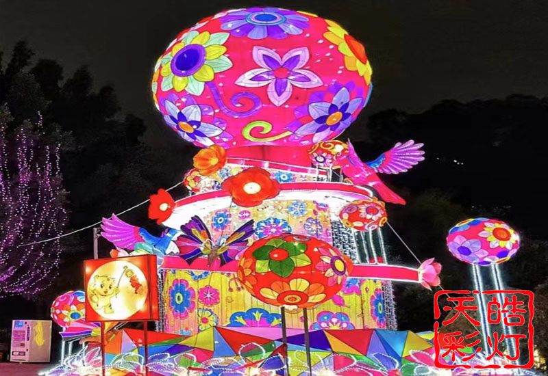 天皓彩燈花燈、燈會(huì)策劃、設(shè)計(jì)制作、加工、純手工制作