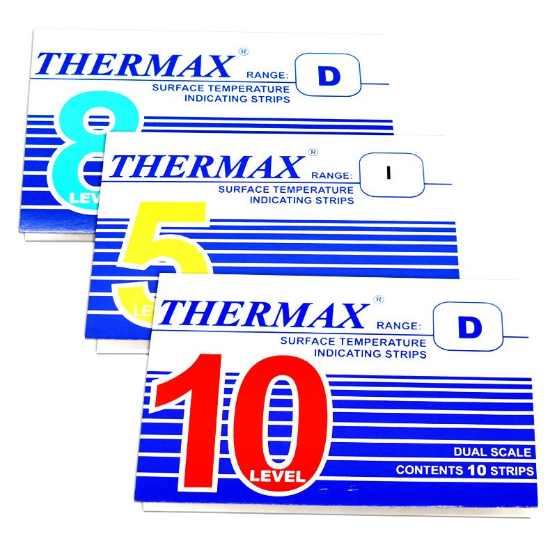 THERMAX 測溫紙5格I型號249-290℃ 原裝英國測溫紙測溫貼片生產(chǎn)廠家-銷售-供應(yīng)商-（蘇州瀚群電子)