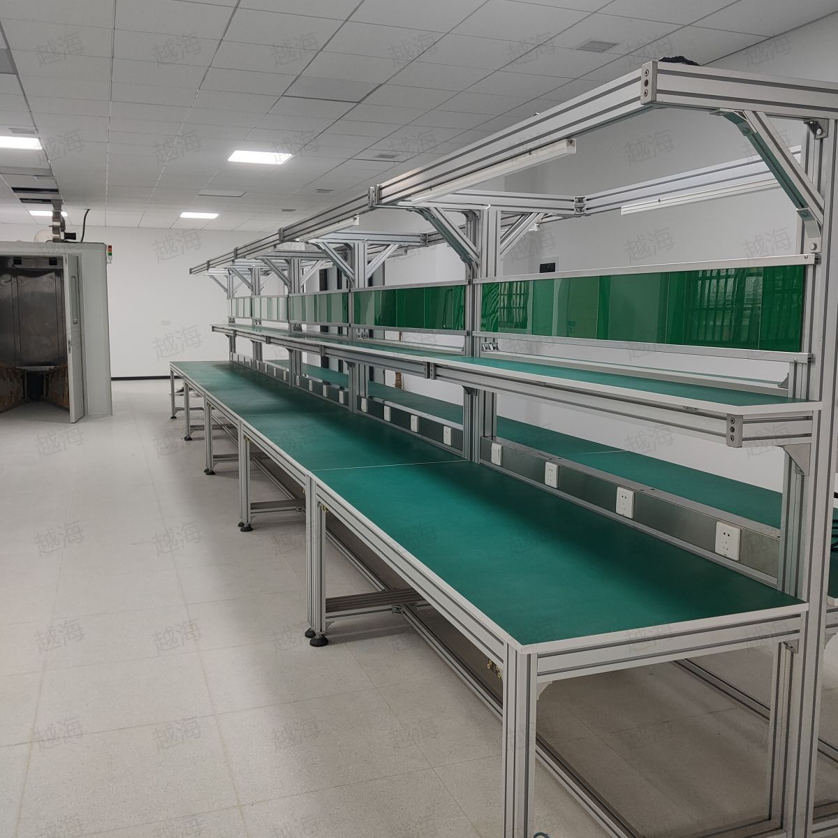 湖南防靜電工作臺 鋁型材防靜電雙邊工作臺 湖南工作臺定制廠家 工業(yè)鋁型材 雙邊工作臺