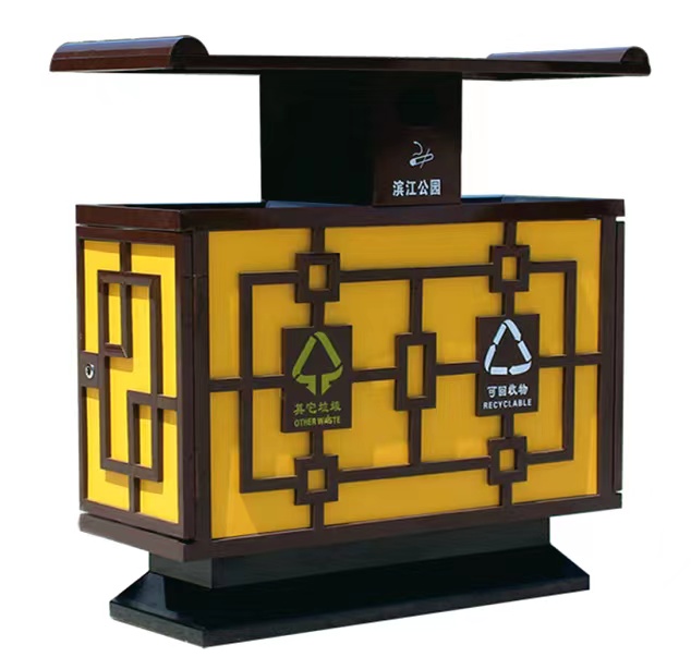 公共衛(wèi)生垃圾桶 不銹鋼垃圾桶 小區(qū)垃圾分類垃圾箱 廚余公共衛(wèi)生垃圾箱