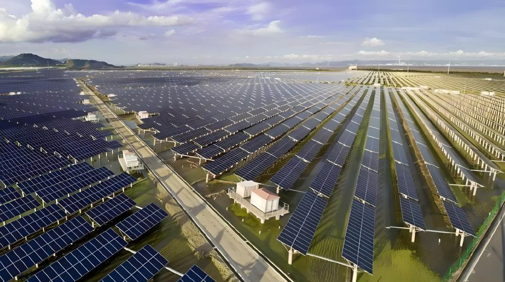 承建各種農(nóng)光互補(bǔ)光伏發(fā)電系統(tǒng)solarpowerstation太陽能發(fā)電-壽命大于25年