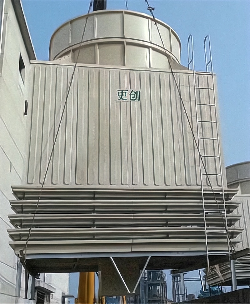 廠家批售 200噸逆流方塔 中央空調 200T冷卻塔更換  規(guī)格全 出貨快