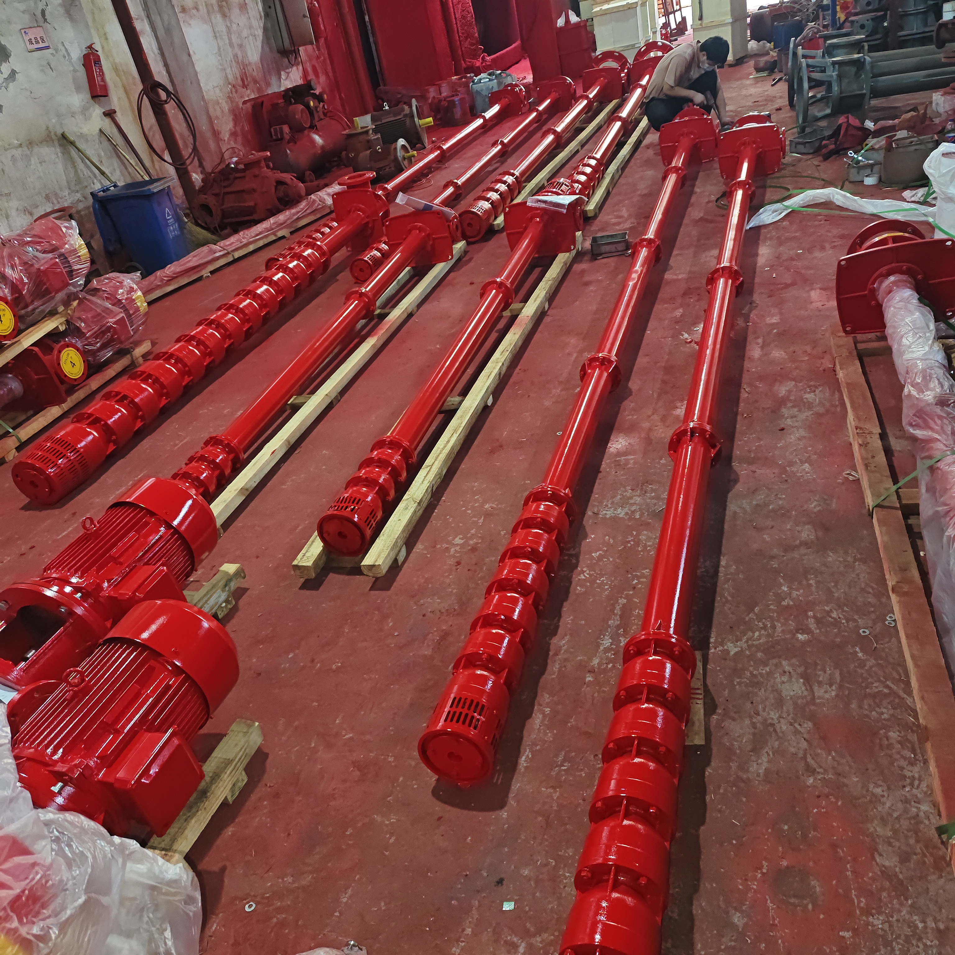 供應(yīng)濟(jì)南XBD-GJ-SJ長軸消防泵 山東藍(lán)升泵業(yè)