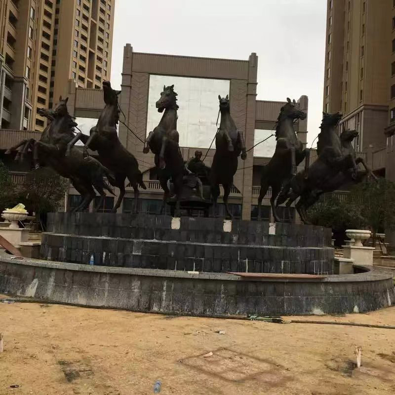 動物雕塑 銅塑馬定制 銅塑馬價格