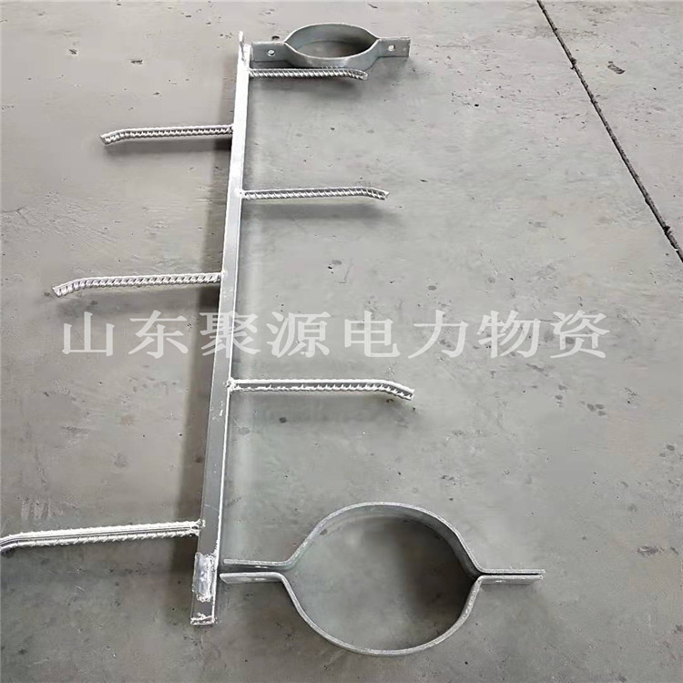 電桿爬梯生產(chǎn)廠家 方管圓管角鋼爬梯 扁鐵線桿爬梯