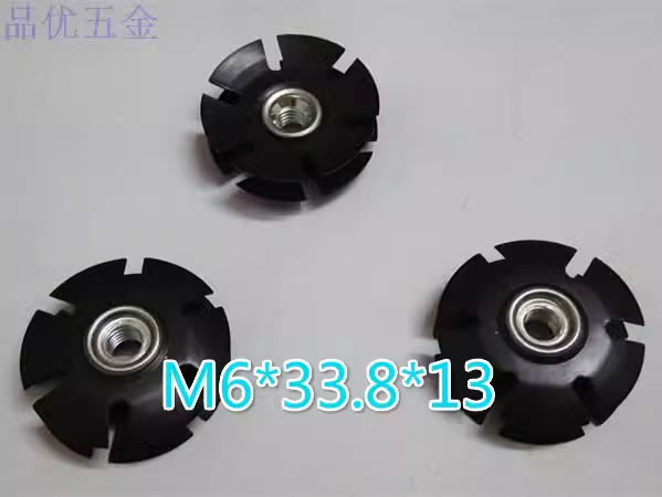 廣州八爪螺母廠家  M6x18.5x10圓螺帽螺絲帽堵頭扣件梅花彈片免焊接膨脹卡簧