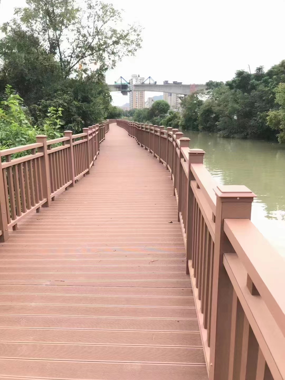 塑木護欄 塑木地板 木塑護欄