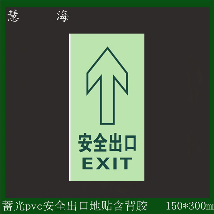 夜光導向標示 消防指示牌 發(fā)光地貼