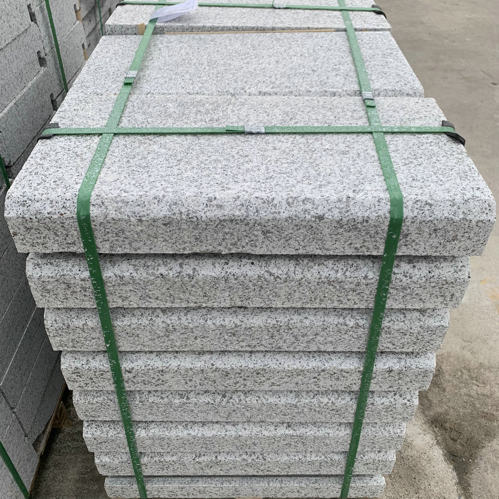 湖北白麻石材廠家供應(yīng)隨州白麻路沿石原料白麻路沿石原料