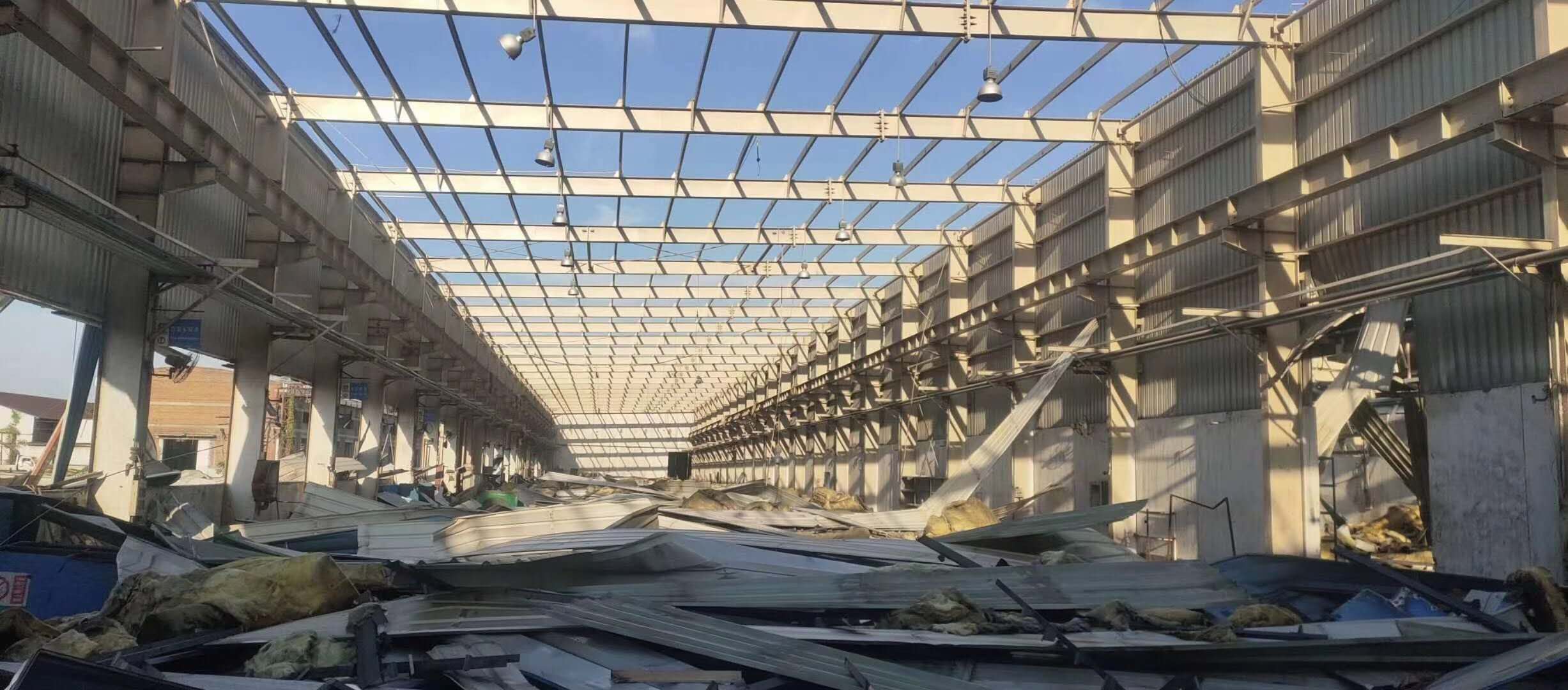 二手拱形棚拆除廠家-價(jià)格-哪家好  濟(jì)南二手拱形棚拆除