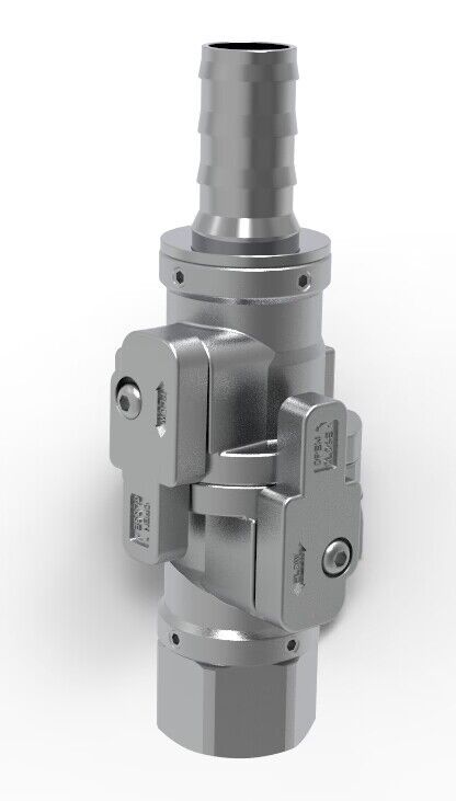 KRES的FF9快換接頭自鎖式球閥 流體連接器 液冷快換接產(chǎn)品 FF9快速接頭 FF9快換接頭互鎖球閥