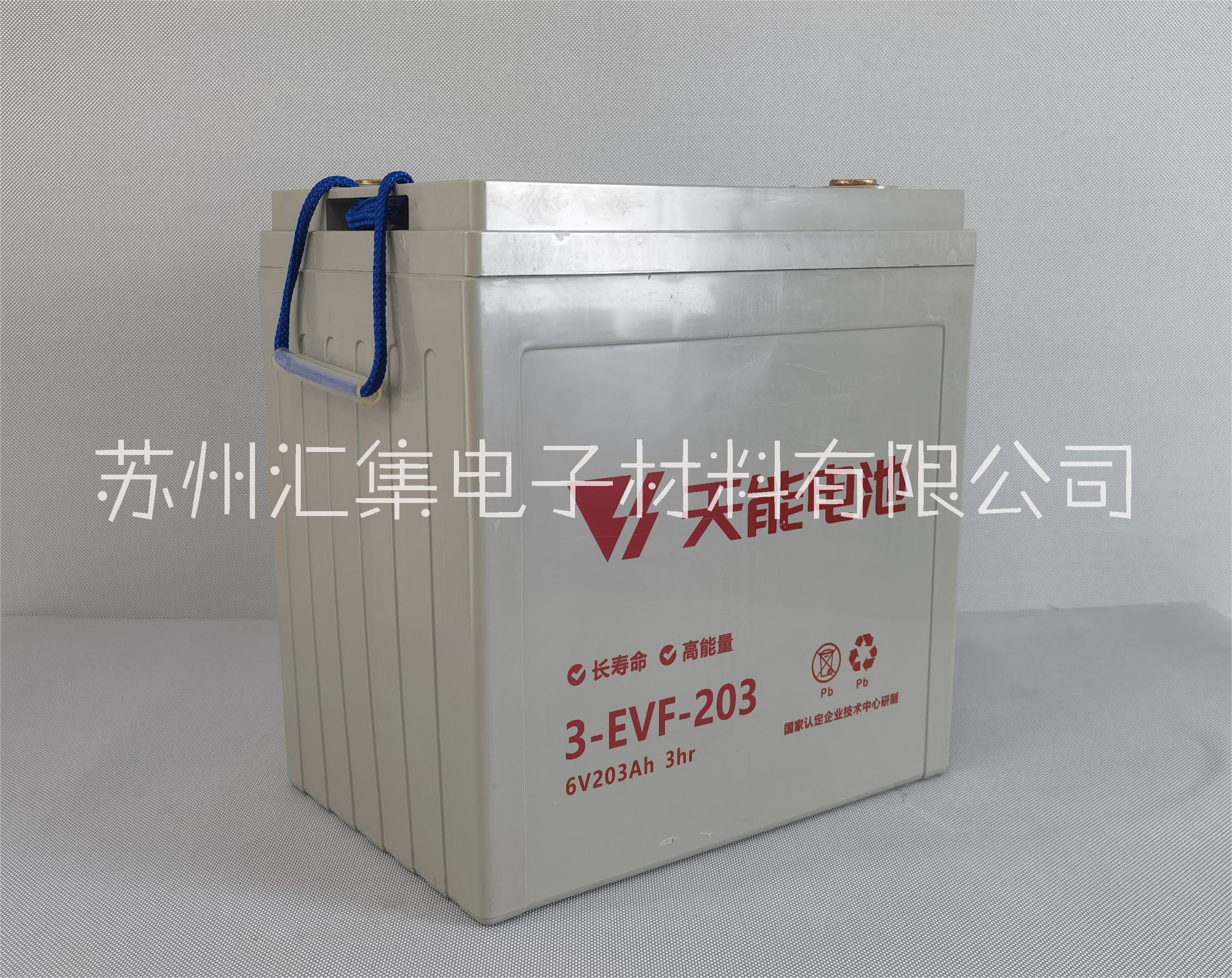 天能鉛酸蓄電池3-EVF-203電動(dòng)汽車觀光車6V200ah洗地機(jī)三輪車叉車電池
