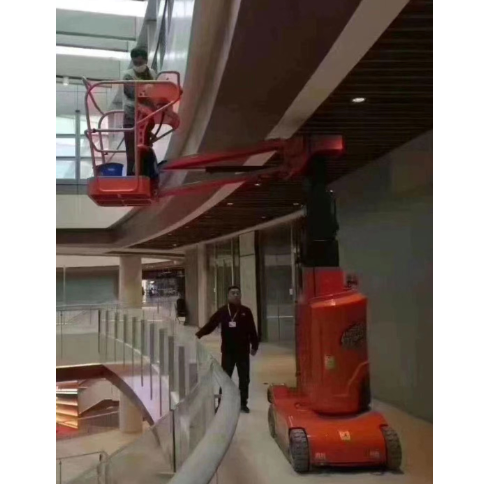 浙江鼎力桅柱式AMWP11.5-8100套筒式高空作業(yè)平臺