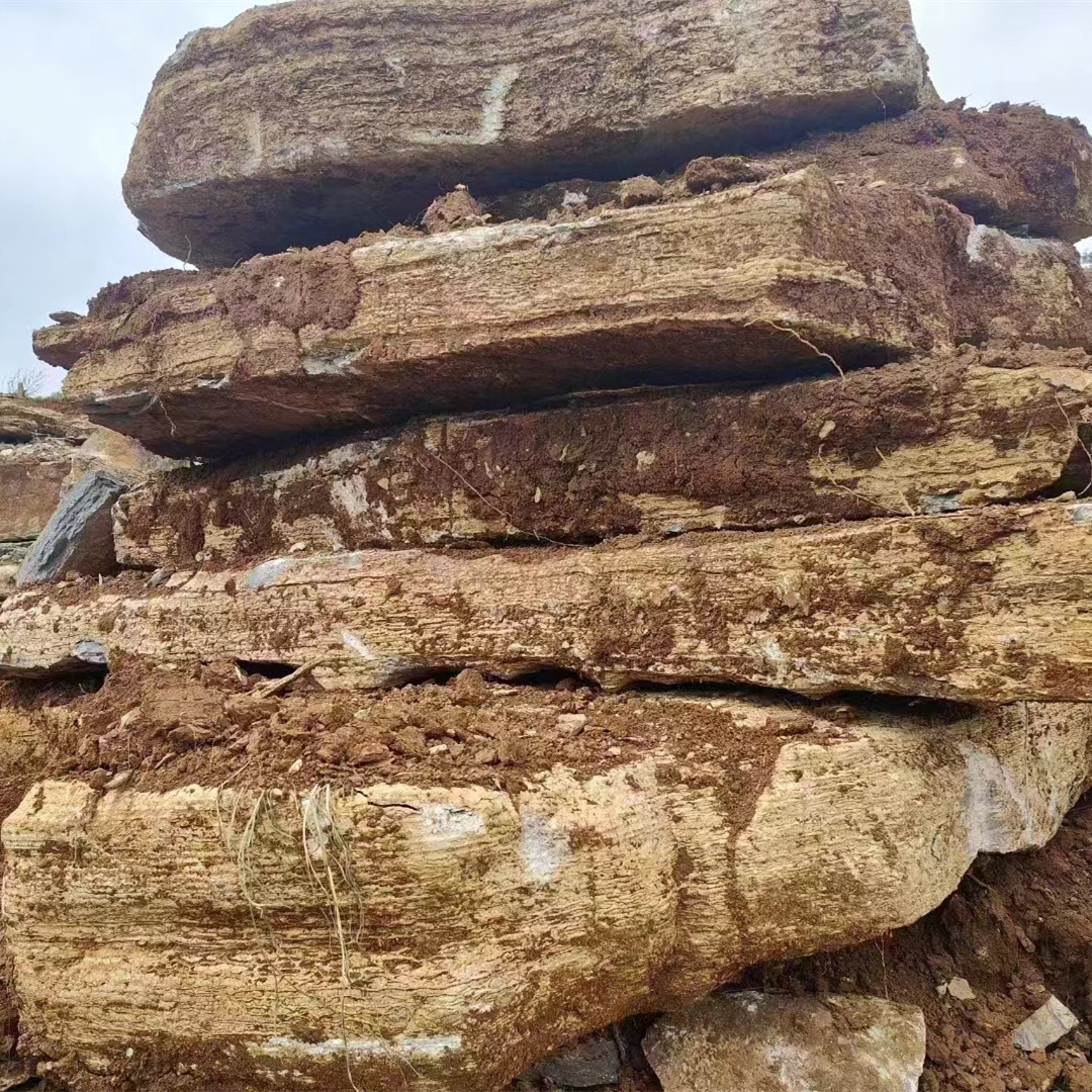 千層巖奇石供應商-千層石廠家-千層石哪家好-假山千層石價格多少錢-【河北東軒園林古建筑工程有限公司】