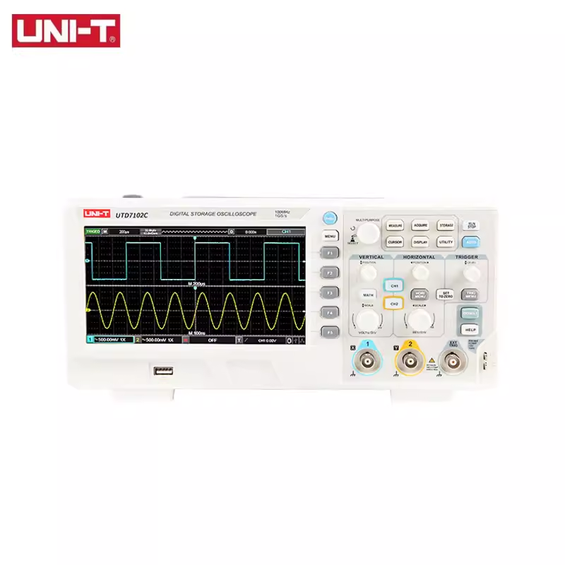 優(yōu)利德UTD7102C/UTD7202C雙通道數(shù)字存儲示波器帶寬100M/200M