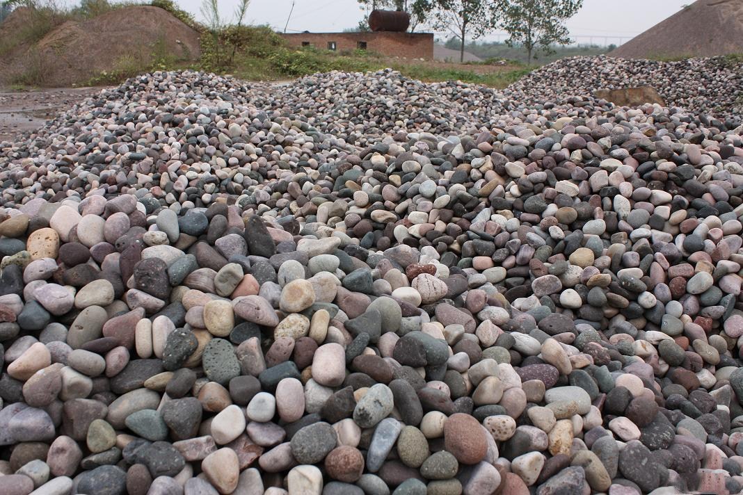 工業(yè)污水承托層濾料 園林鋪路裝飾拋光水洗鵝卵石 礫石 卵石濾料