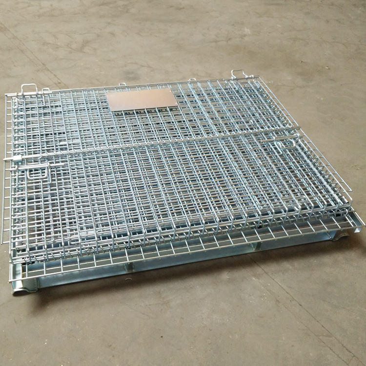 貨架倉儲籠批發(fā) 上海倉儲籠廠家供應可上貨架鍍鋅倉庫籠