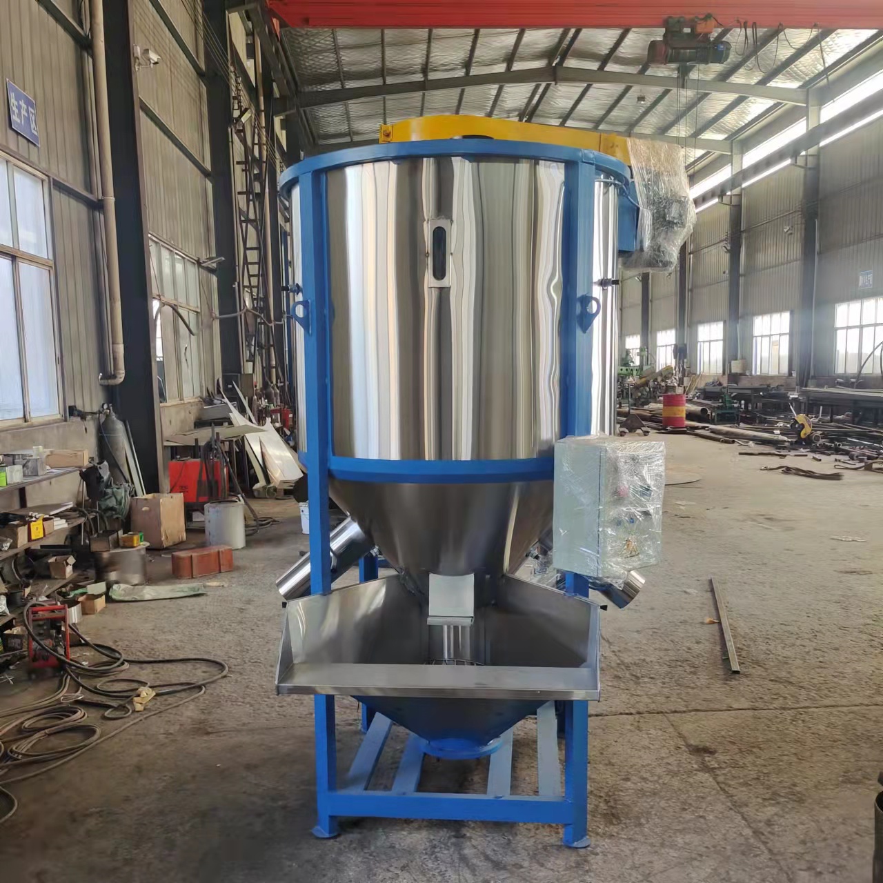 塑料顆粒 500公斤立式攪拌機 塑料拌料機廠家直銷