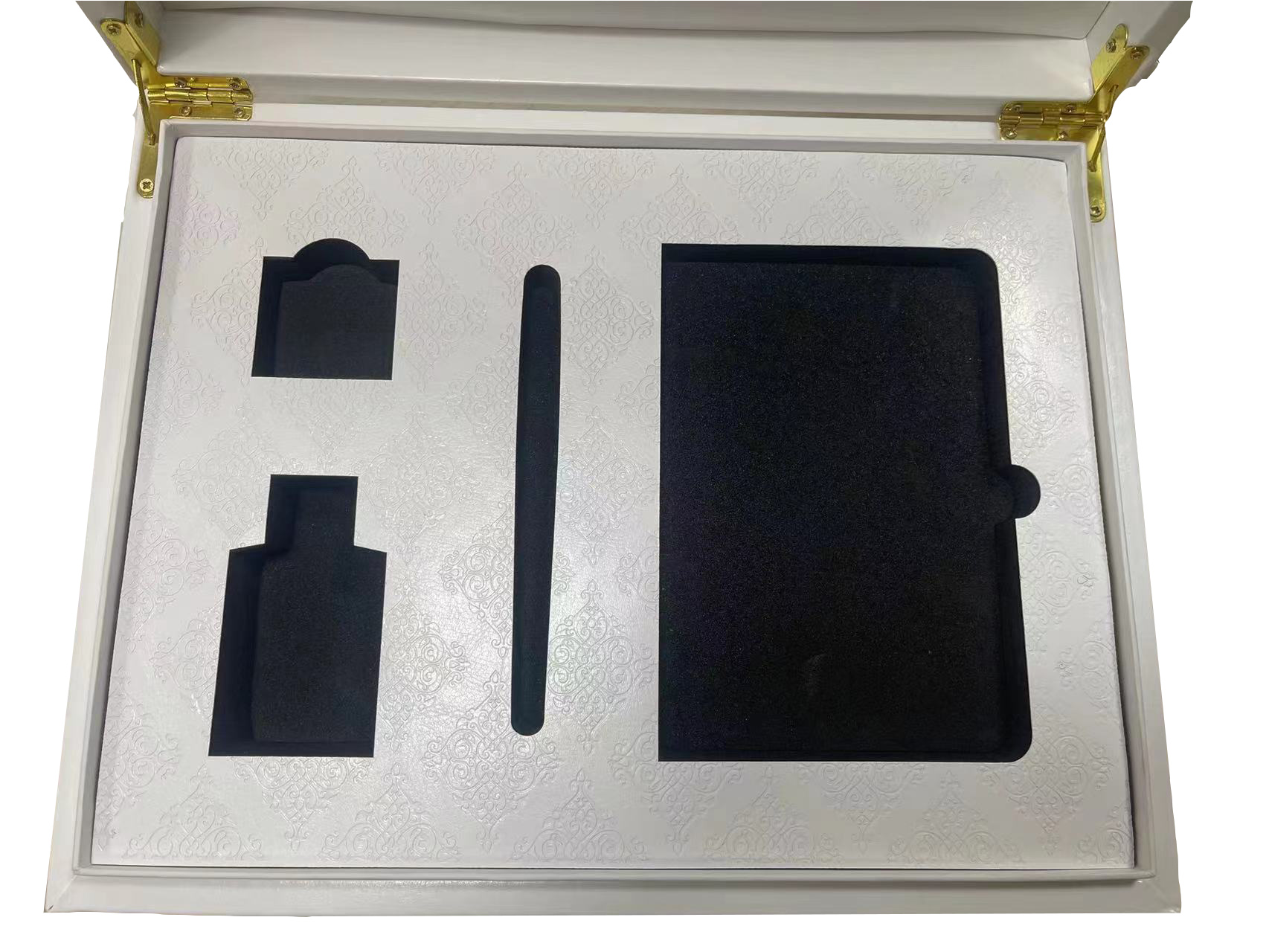 硬紙板禮盒定制廠家 設(shè)計彩印手提翻蓋包裝盒燙金logo