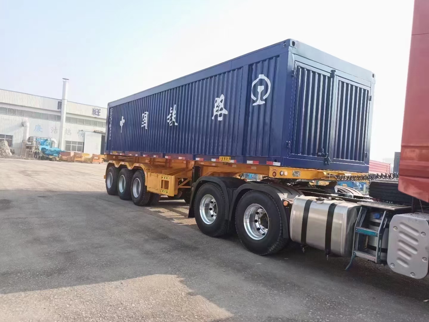 后翻自卸半掛車價格-聯(lián)系方式-多少錢【山東誠奧汽車貿易有限公司】