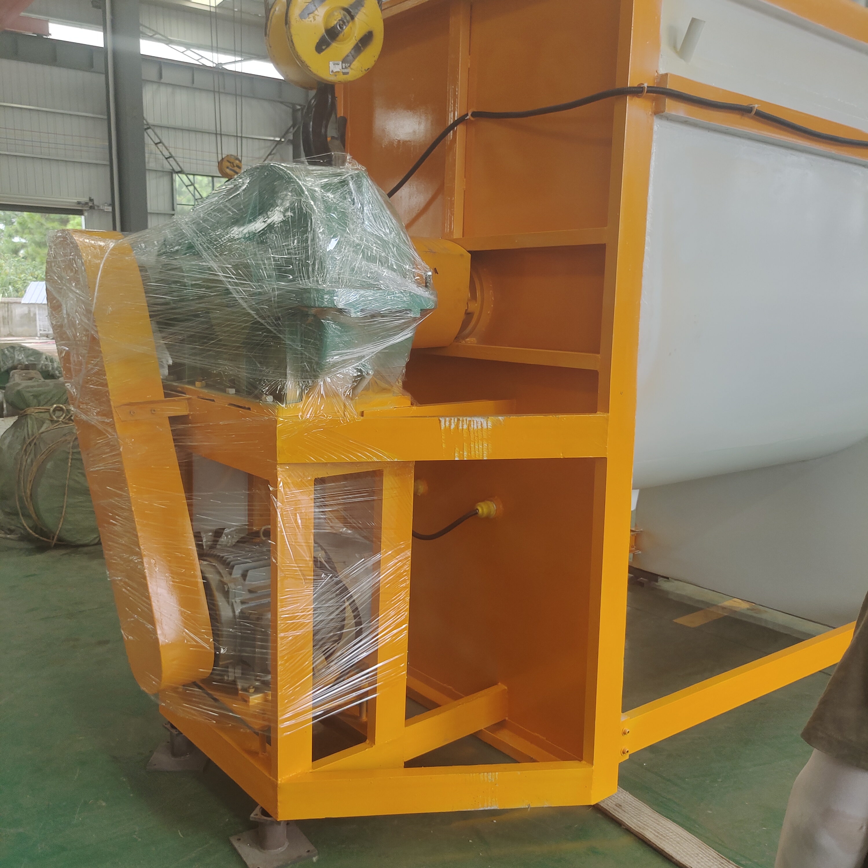 佳宇3噸型臥式攪拌機(jī) 粉末拌料烘干機(jī) 油溫加熱