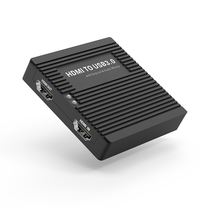 深圳靈卡LCC380高清HDMI轉(zhuǎn)USB3.0音視頻采集卡直播環(huán)出數(shù)據(jù)采集混音