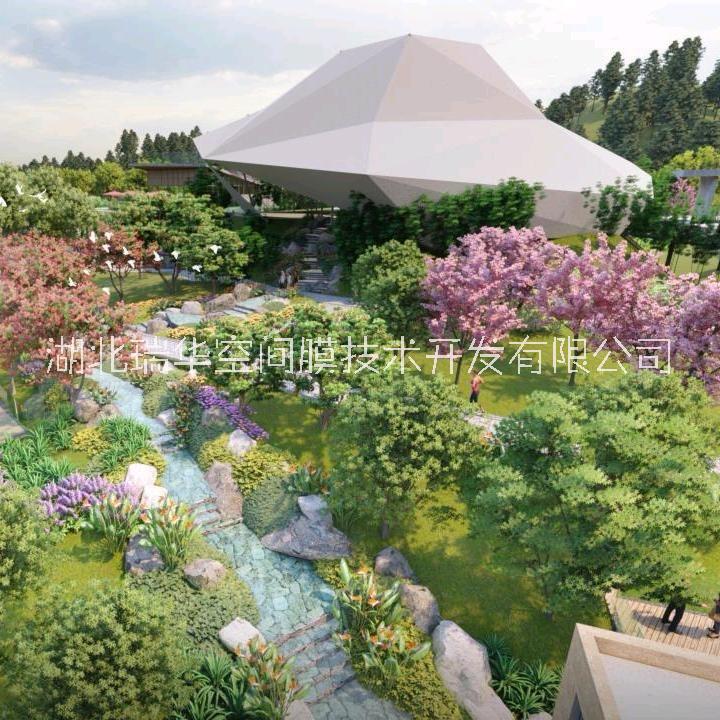 景觀膜結(jié)構(gòu)公園膜結(jié)構(gòu)免費(fèi)設(shè)計(jì)來圖定制PTFE景觀