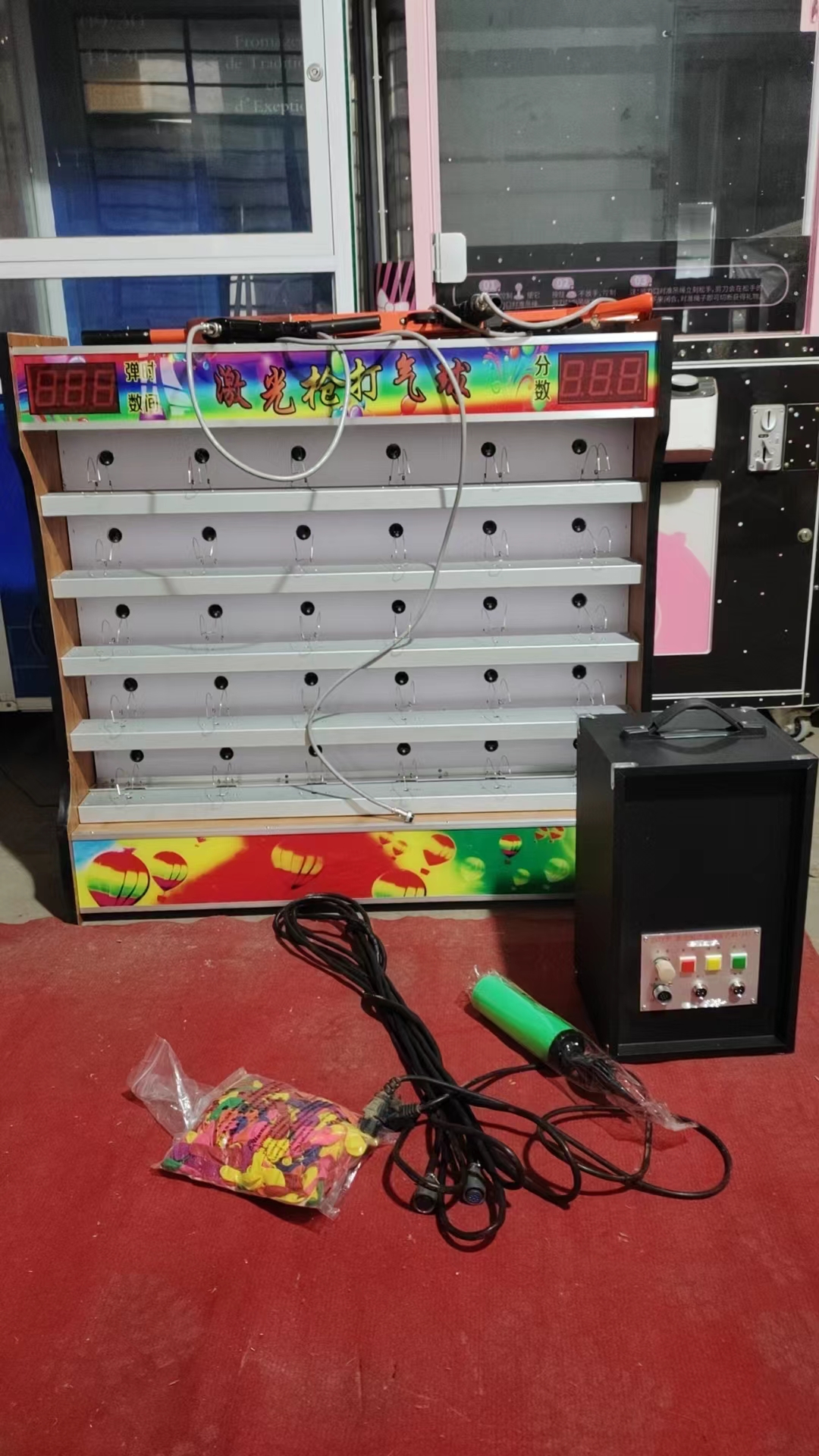 浙江金華投幣式激光打氣球批發(fā)價   包郵激光打氣球