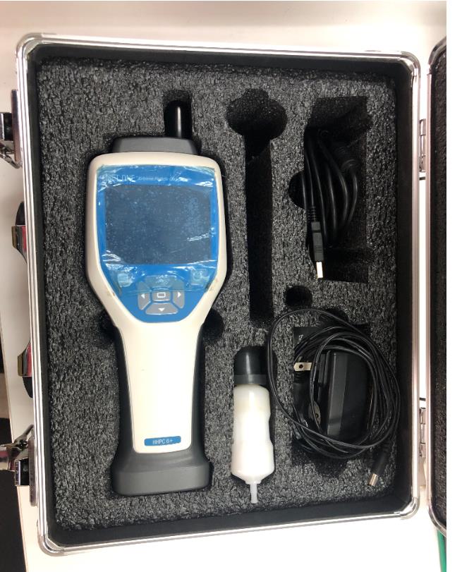 HHPC+手持式空氣顆粒計數(shù)器