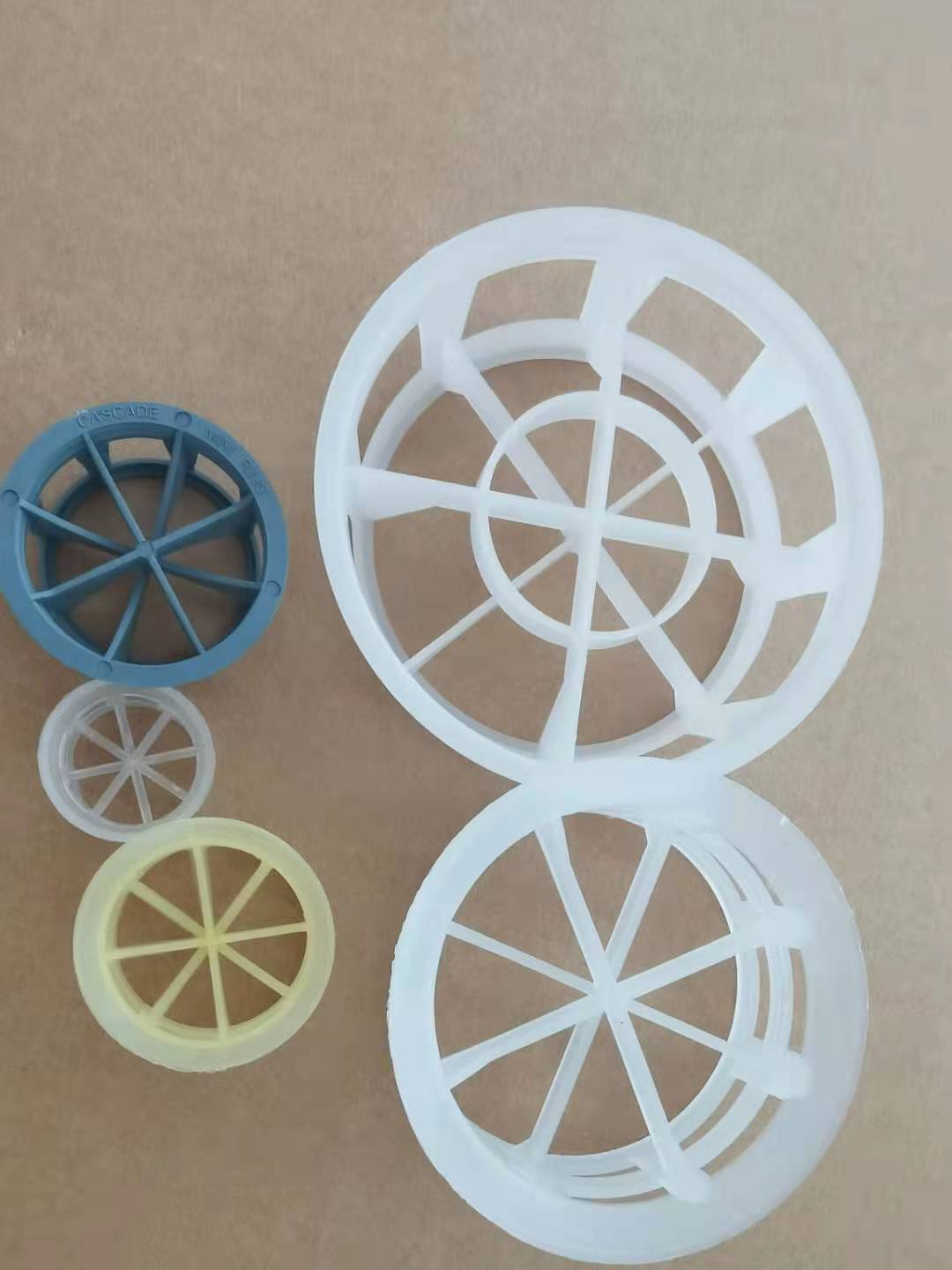 PVDF階梯環(huán)填料  廢棄塔吸附階梯環(huán)生物塑料散堆填料     PVDF階梯環(huán)填料階梯環(huán)填料生產訂制供應廠家