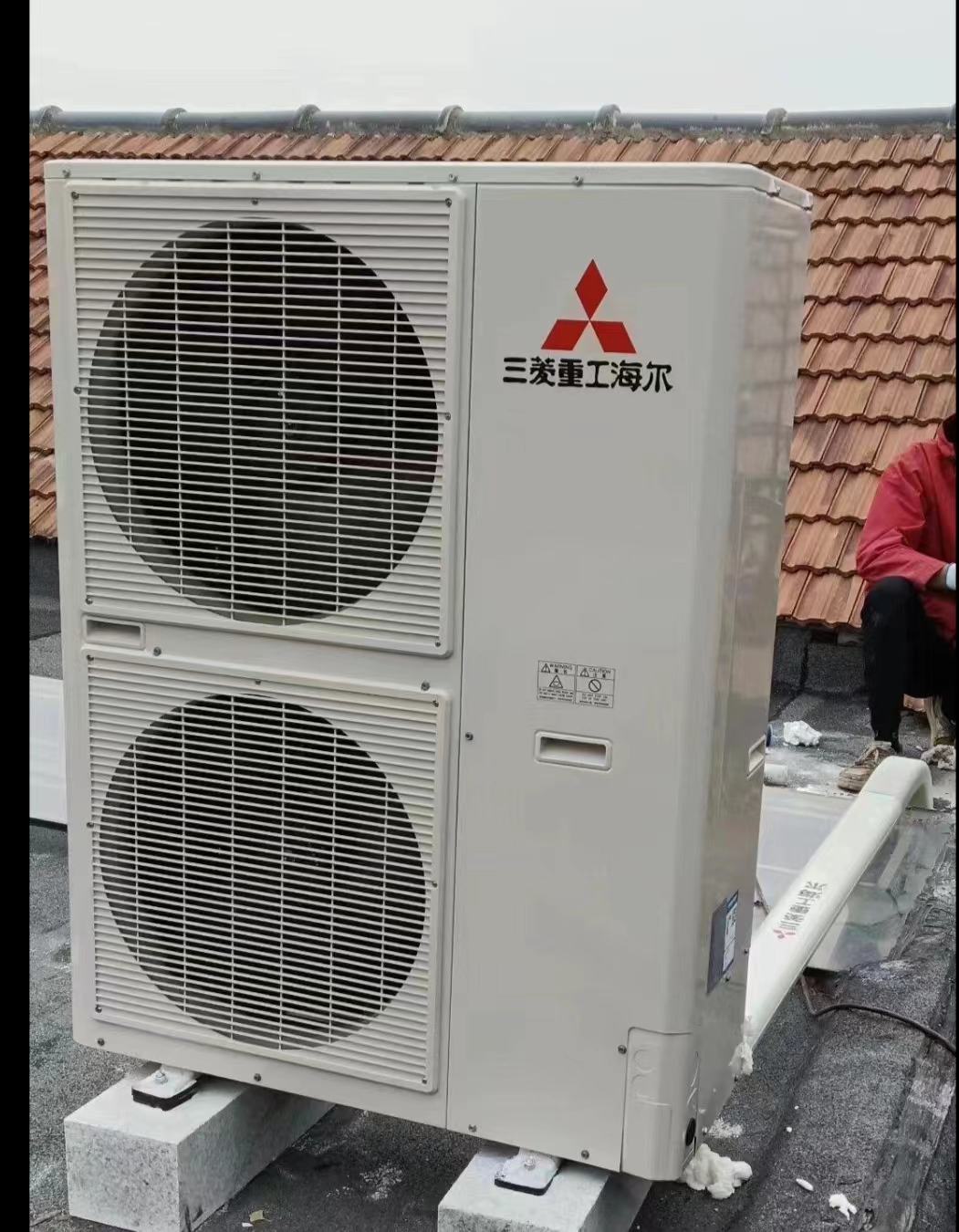 浙江杭州廠家直銷 三菱重工Haier氟水空氣源 中央空調(diào) 空氣源 一體式氟水空氣源 安裝及維修