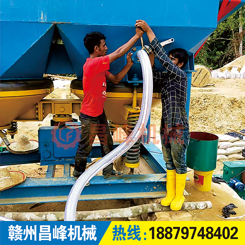 大型鋸齒波跳汰機(jī)單動(dòng)力雙動(dòng)力選塢錫鉛鋅爐渣重選設(shè)備隔膜跳汰機(jī)