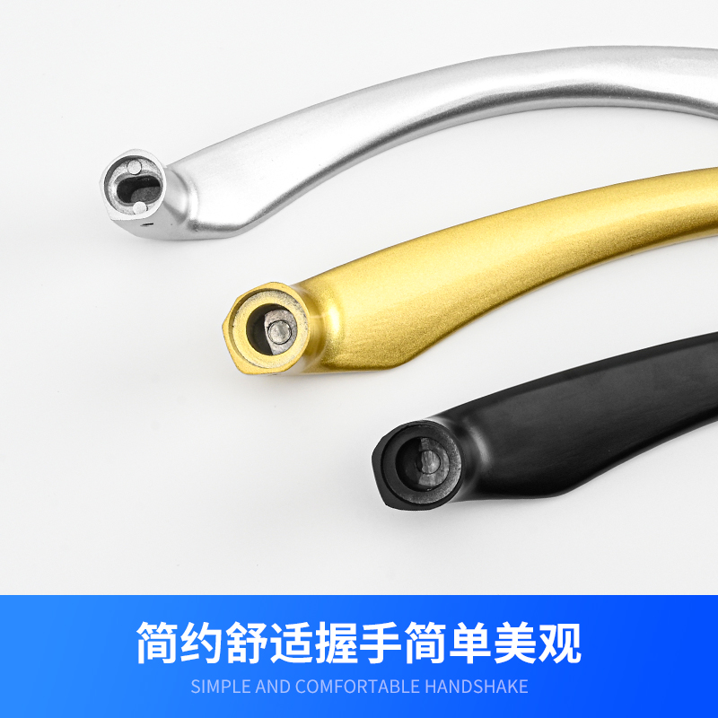 推拉門拉手廚房陽臺(tái)中空門明裝把手重型移門豪華大拉手移門把手