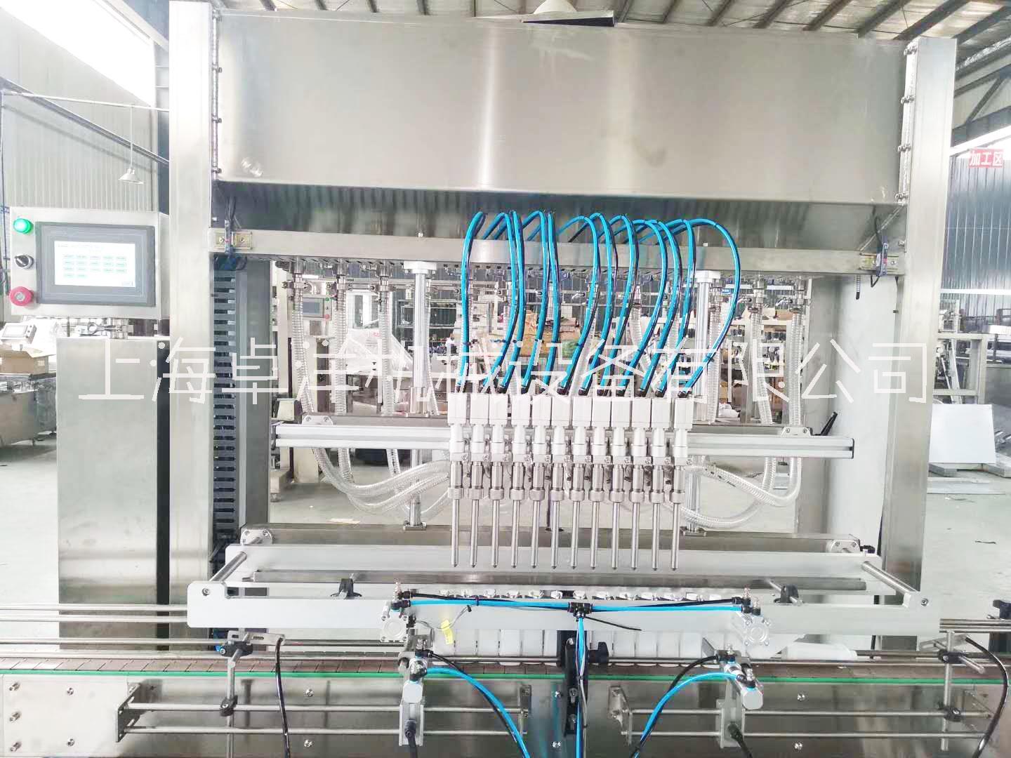 上海甜面醬灌裝機(jī)定制 濃稠度高醬料灌裝機(jī)多頭定制加工