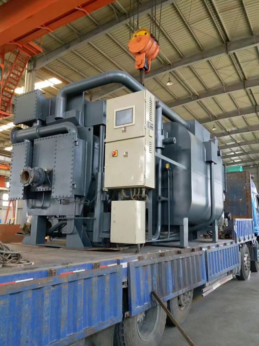 河北回收大型溴化鋰機組 大型中央空調(diào)機組 上門拆除收購