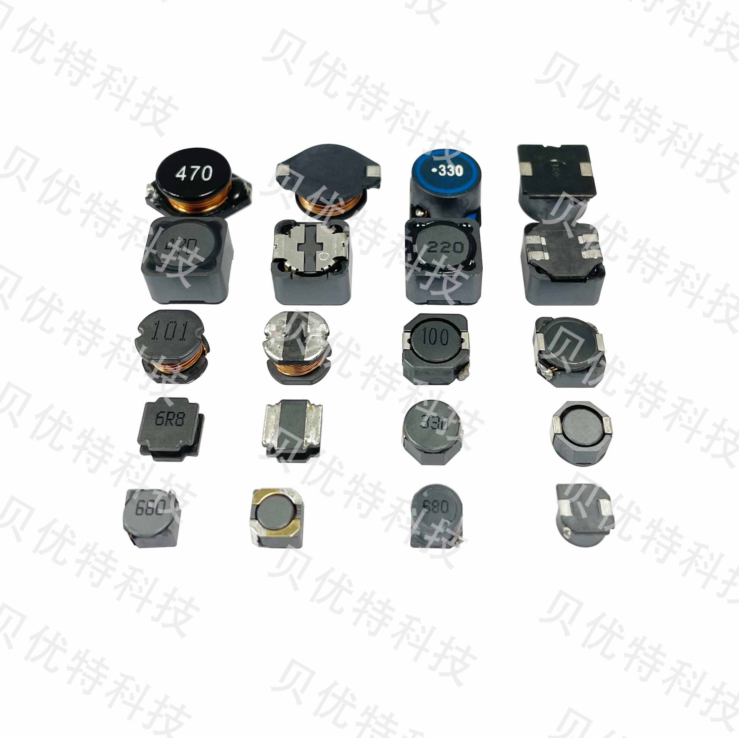 大電流壓模電感BWSL0806-680M一體成型電感?功率電感