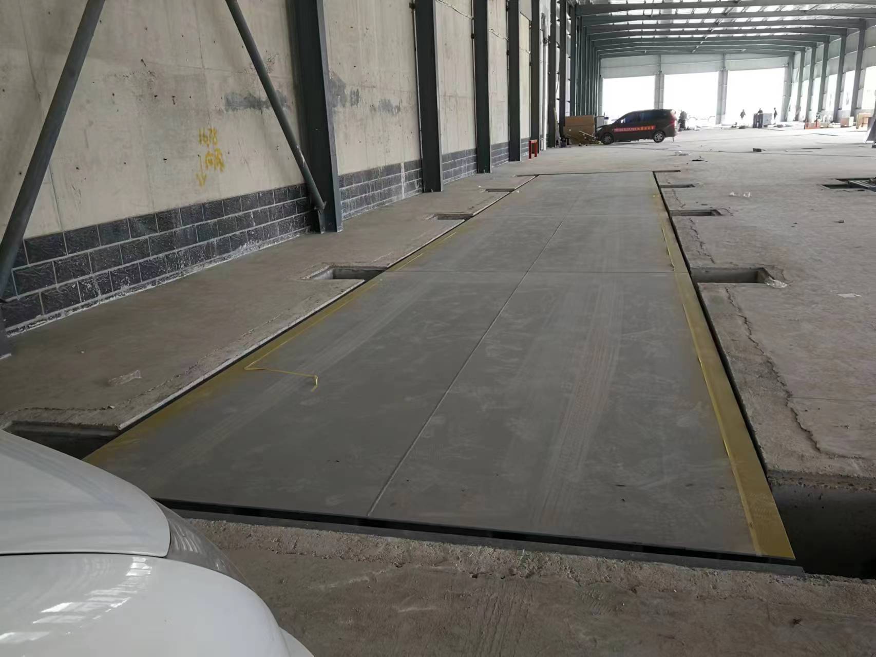 100噸地磅工地工廠市政工程無人值守汽車衡