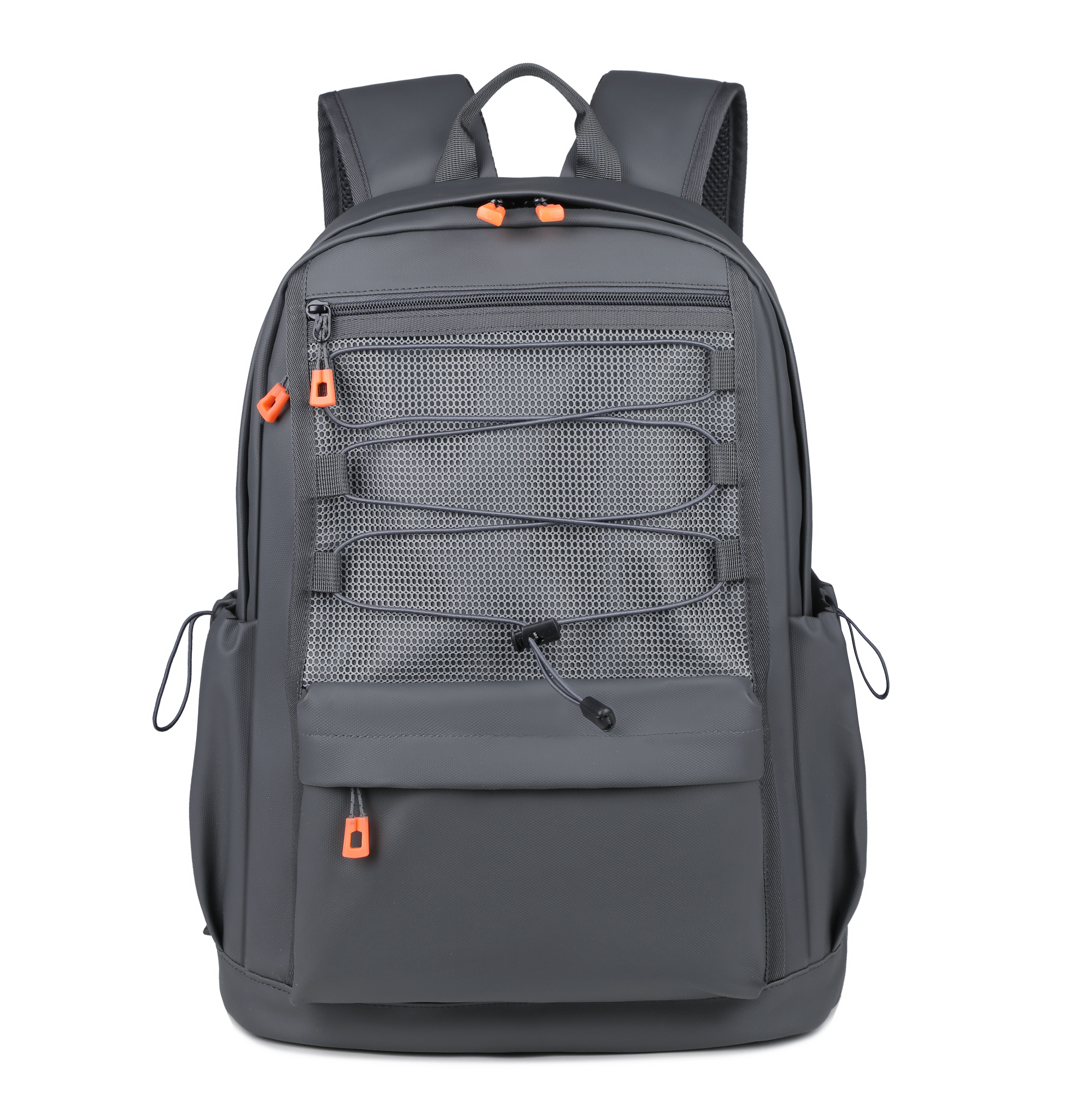 潮搭雙肩包商務(wù)筆記本電腦背包新款綁帶大容量學(xué)生書包簡(jiǎn)約休閑包