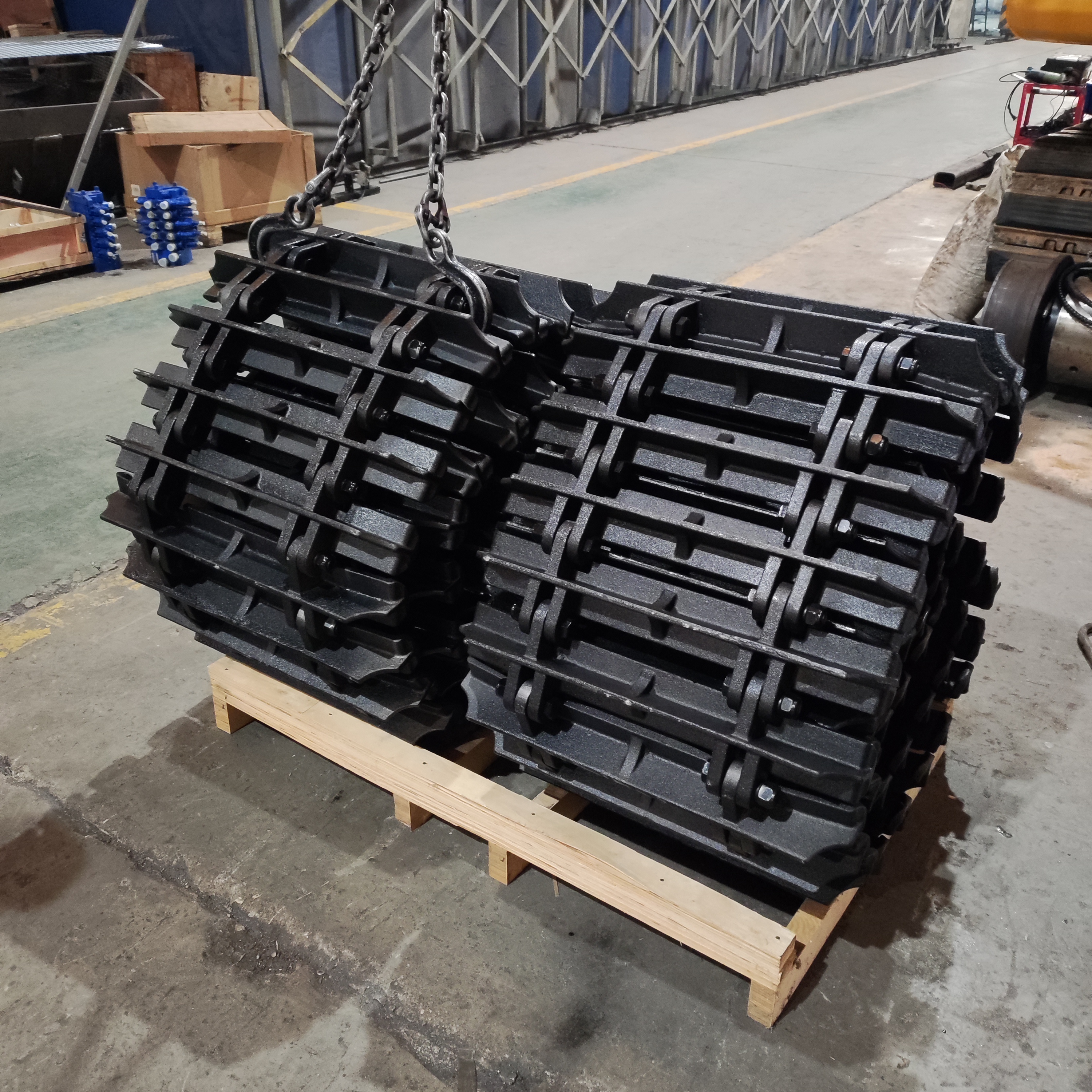 自卸車防滑鏈 后八輪防護(hù)履帶 1200型號(hào)輪胎