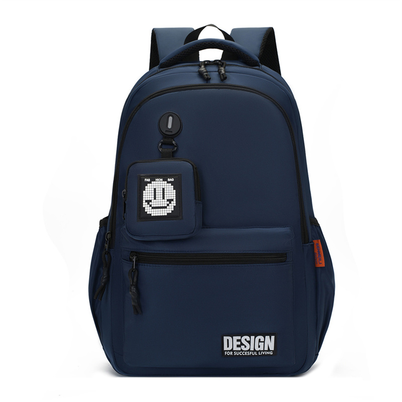 學(xué)院風(fēng)大中學(xué)生雙肩包韓版時(shí)尚潮搭書包大容量學(xué)生包外出旅行背包