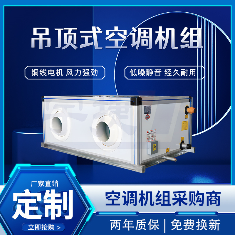 吊頂式空調(diào)機(jī)組新風(fēng)處理機(jī)組 BFP低噪凈化空氣處理機(jī)組