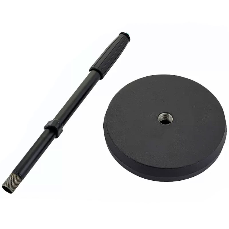 K&M 23300-300-55 桌上落地話筒支架 桌上麥克風(fēng)支架 圓盤落地麥克風(fēng)支架 圓盤話筒架子