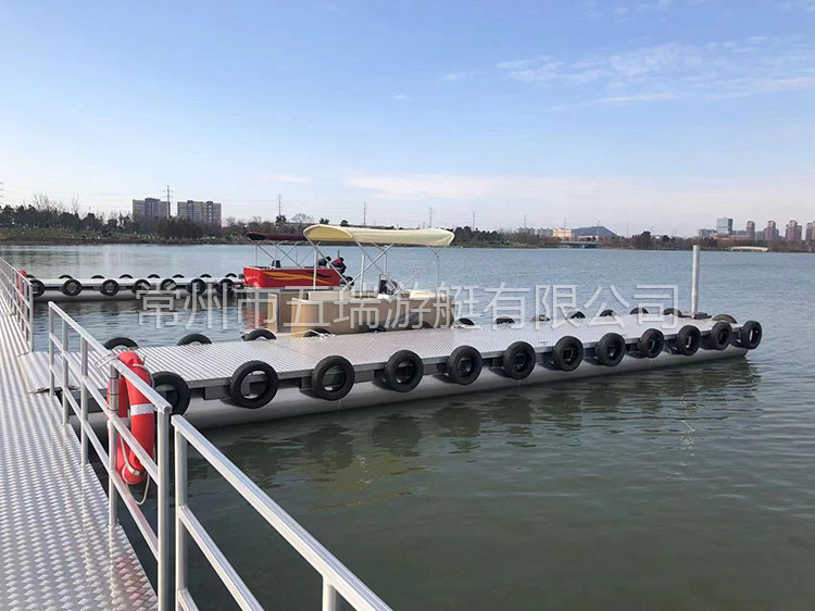 供應(yīng)五瑞鋁合金碼頭 浮動(dòng)碼頭浮橋 水上走廊平臺(tái)
