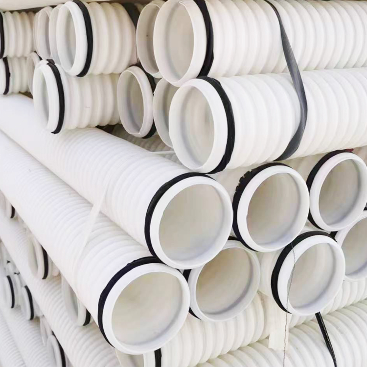 浙江HDPE雙壁波紋管 HDPE波紋穿線管 抗磨耐腐蝕