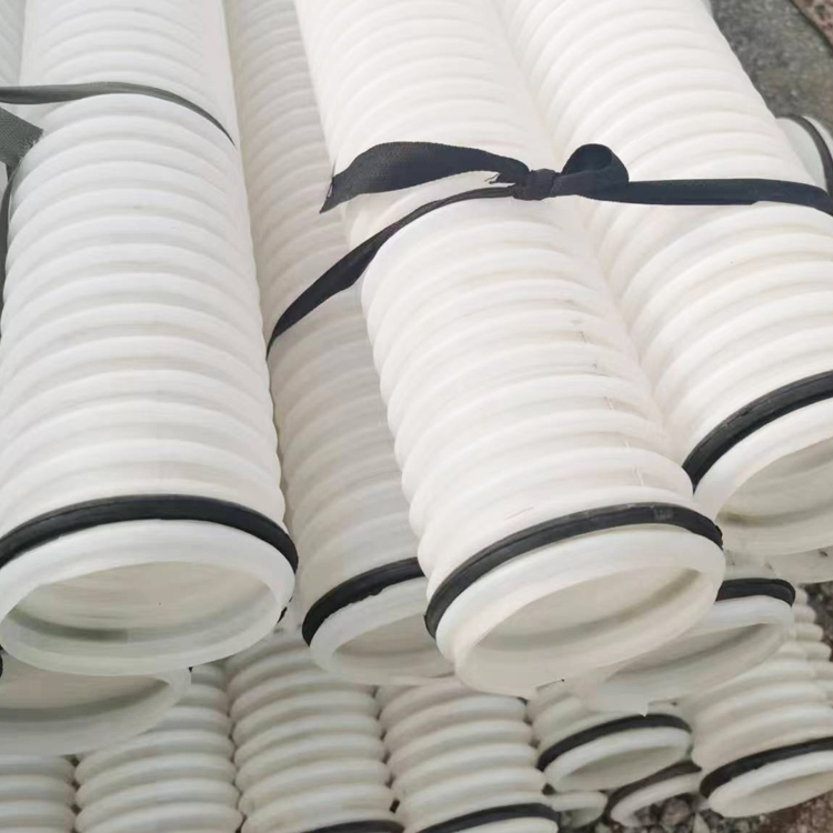 浙江HDPE雙壁波紋管 HDPE波紋穿線管 抗磨耐腐蝕