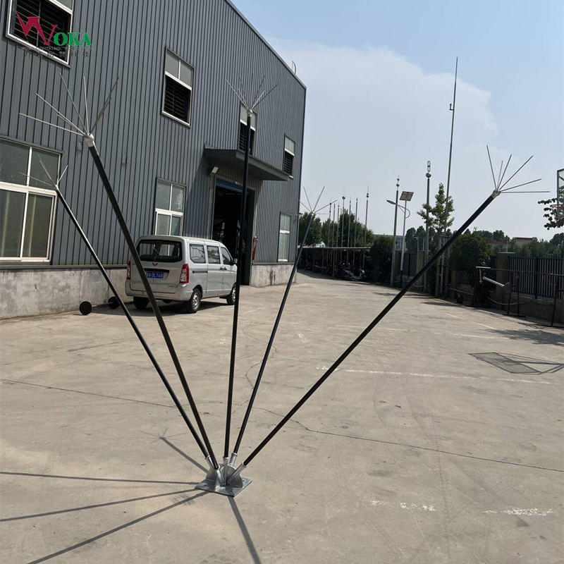 5米SLE半導(dǎo)體少長針消雷器 35kV集電線路塔桿避雷針 SLE少長針消雷器 2.5米少長針消雷器