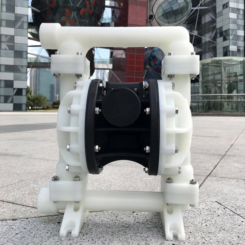 上海正奧泵業(yè)QBY5-25FF氟塑料氣動泵強耐腐蝕隔膜泵